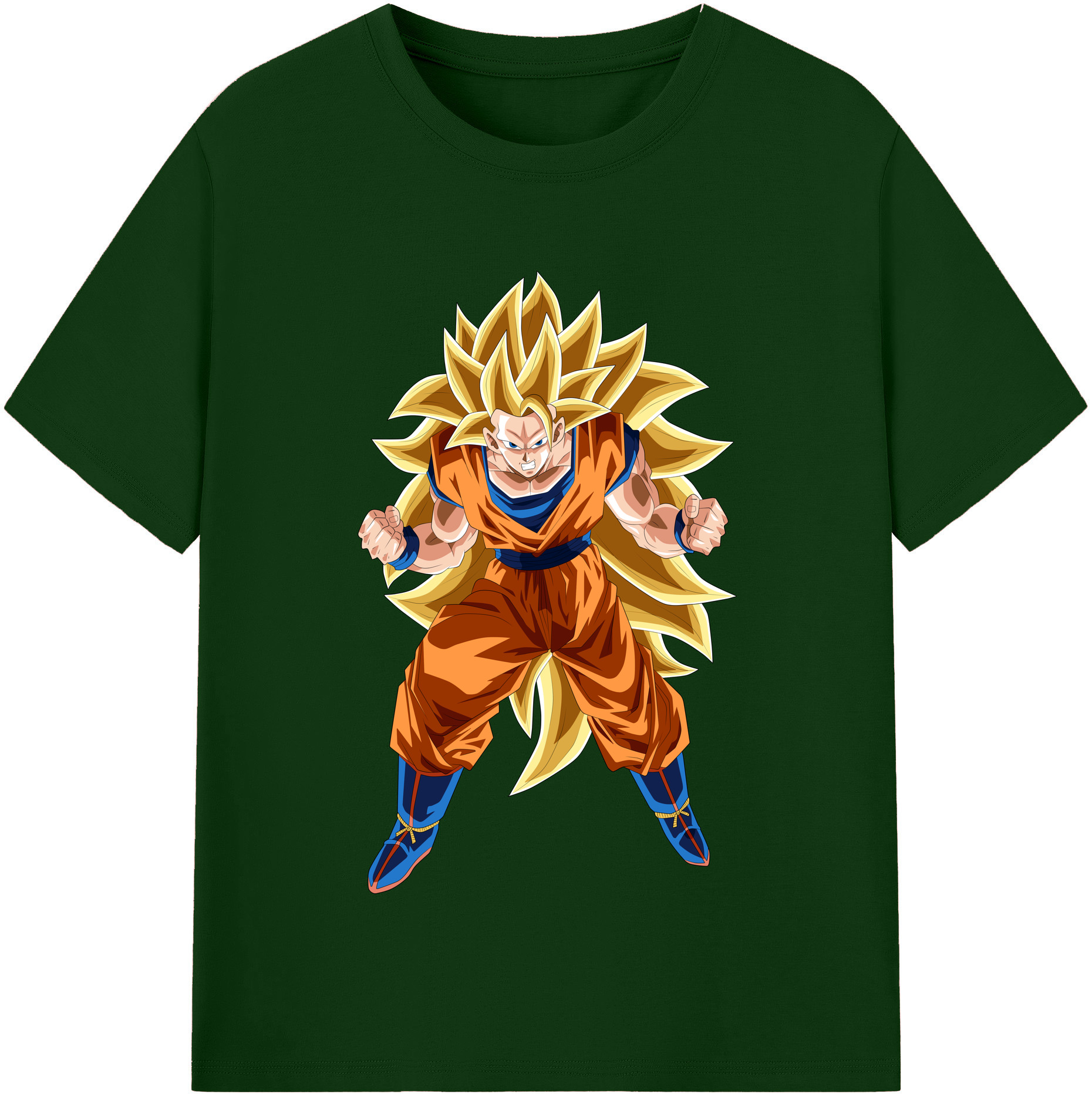 （画像用） ドラゴンボール 孫悟空（そん ごくう）Son Goku カカロット DRAGON BALL Kakarotto 綿100％半袖Tシャツ（フロントプリント）